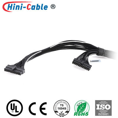 Pitch 3.0mm 2x12Pin to 24Pin Power Supply Connection Cable 20AWG