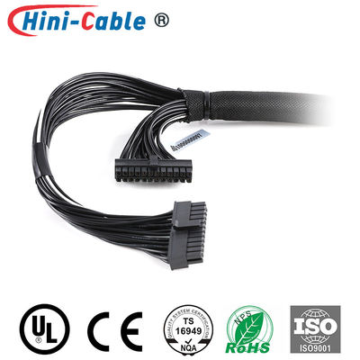 Pitch 3.0mm 2x12Pin to 24Pin Power Supply Connection Cable 20AWG