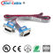 28AWG 750mm Length Data Transmission Cable 9Pin Male To 9Pin Male