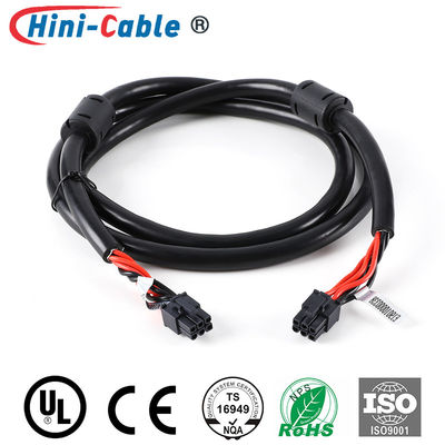 2x3Pin Female Ferrite CQC Magnetic Ring Electrical Cable 4.2mm