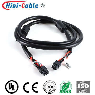 2x3Pin Female Ferrite CQC Magnetic Ring Electrical Cable 4.2mm