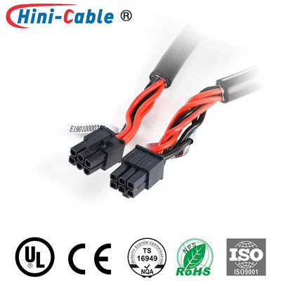 2x3Pin Female Ferrite CQC Magnetic Ring Electrical Cable 4.2mm
