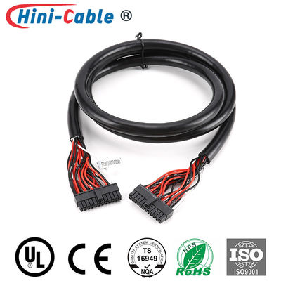 Molex Pitch 3.0mm 2x12Pin Female Shielded Wire Harness VDE