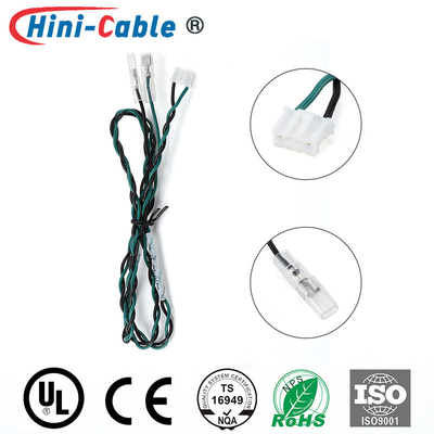 Nylon 24AWG Medical Cable Assemblies Fully Insulated Female To Male