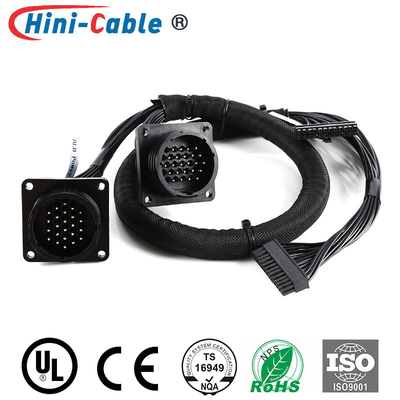 Pitch 3.0mm 2x12pin To 24pin Power Supply Connection Cable 20AWG